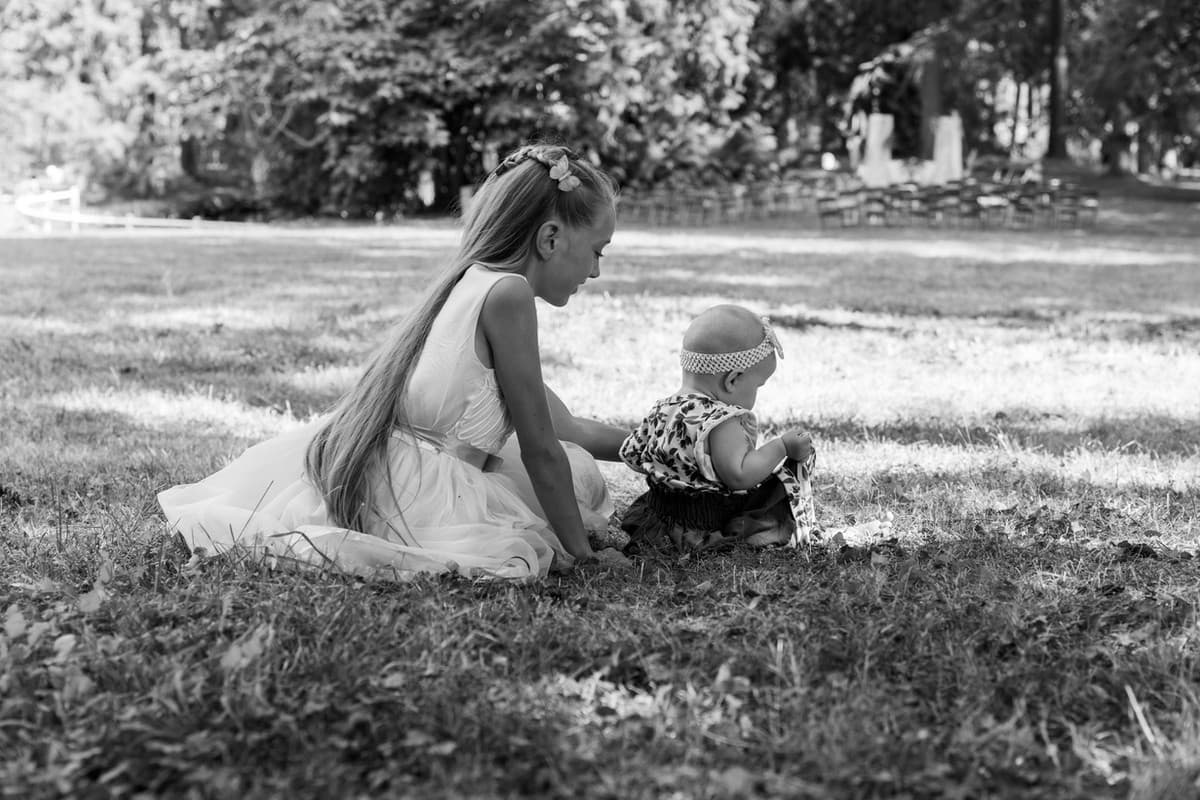Reportage de mariage naturel