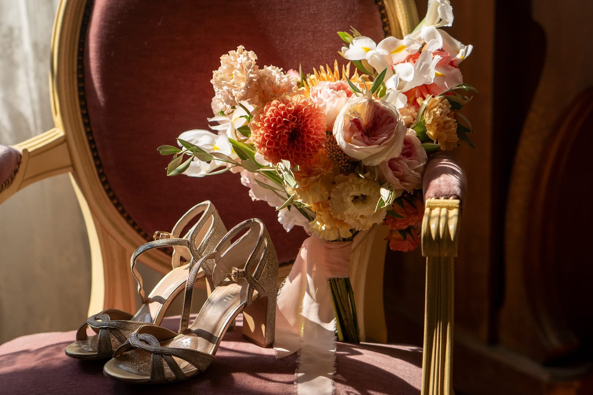 Détail floral — mariage